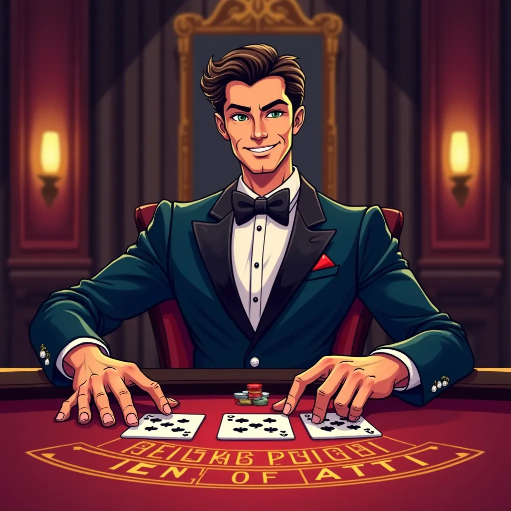 Boylesports live dealer casino illustration